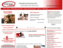 Tablet Screenshot of futureperfectpartnership.com
